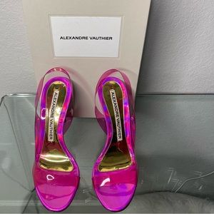 Alexandre Vauthier Transparency Heels